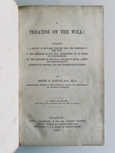 Load image into Gallery viewer, 1857 JONATHAN EDWARDS &amp;c. A Treatise on the Will, Moral Agency, etc., Philosophy of Christianity.
