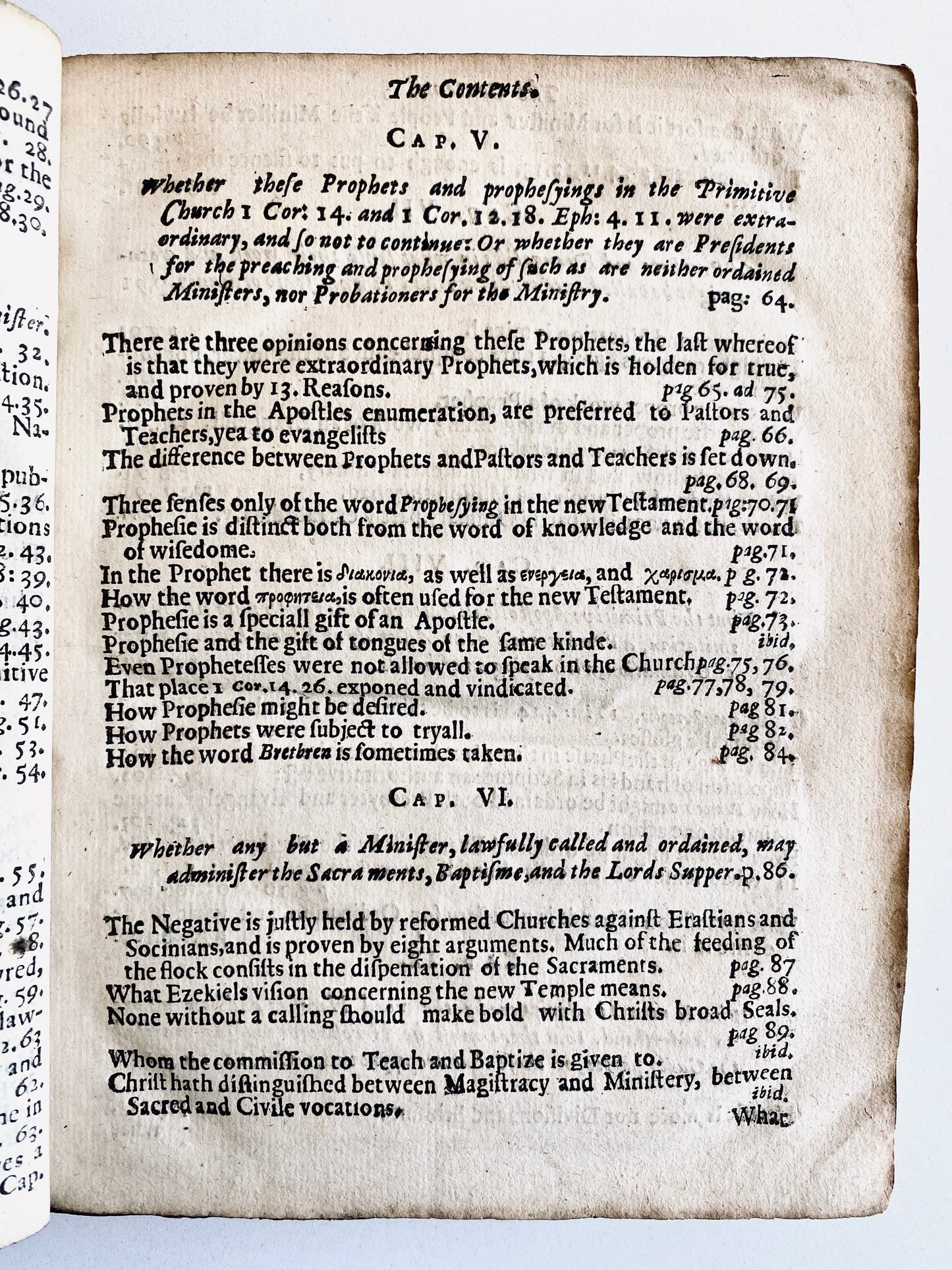 1649 GEORGE GILLESPIE. Scottish Covenanter on Questions of the Time - Continuation of Prophetic Gifts, Lay Ministry &c