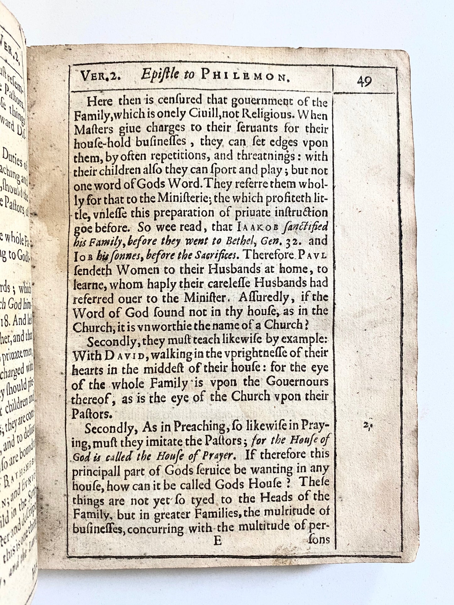 1618 DANIEL DYKE. Exposition of Philemon & The School of Affliction - Mayflower Provenance - Spurgeon Recommend!