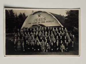 1930 APOSTOLIC FAITH / AZUSA STREET. Group of 11 Real Photographic Photos of Florence Crawford & Early Apostolic Church
