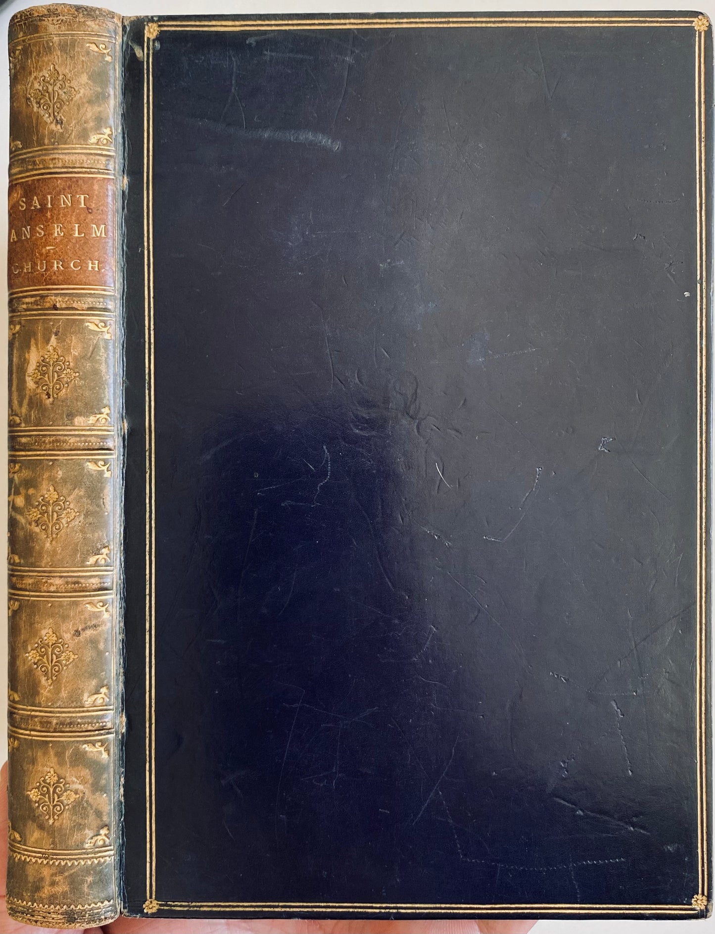 1884 R. W. CHURCH. Life and Ministry of St. Anselm [1033-1109]. Medieval Missionary to England