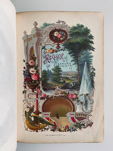 1855 THE BOOK OF BEAUTY. One of the Finest Female Gift Presentation Books of the 19th Century!