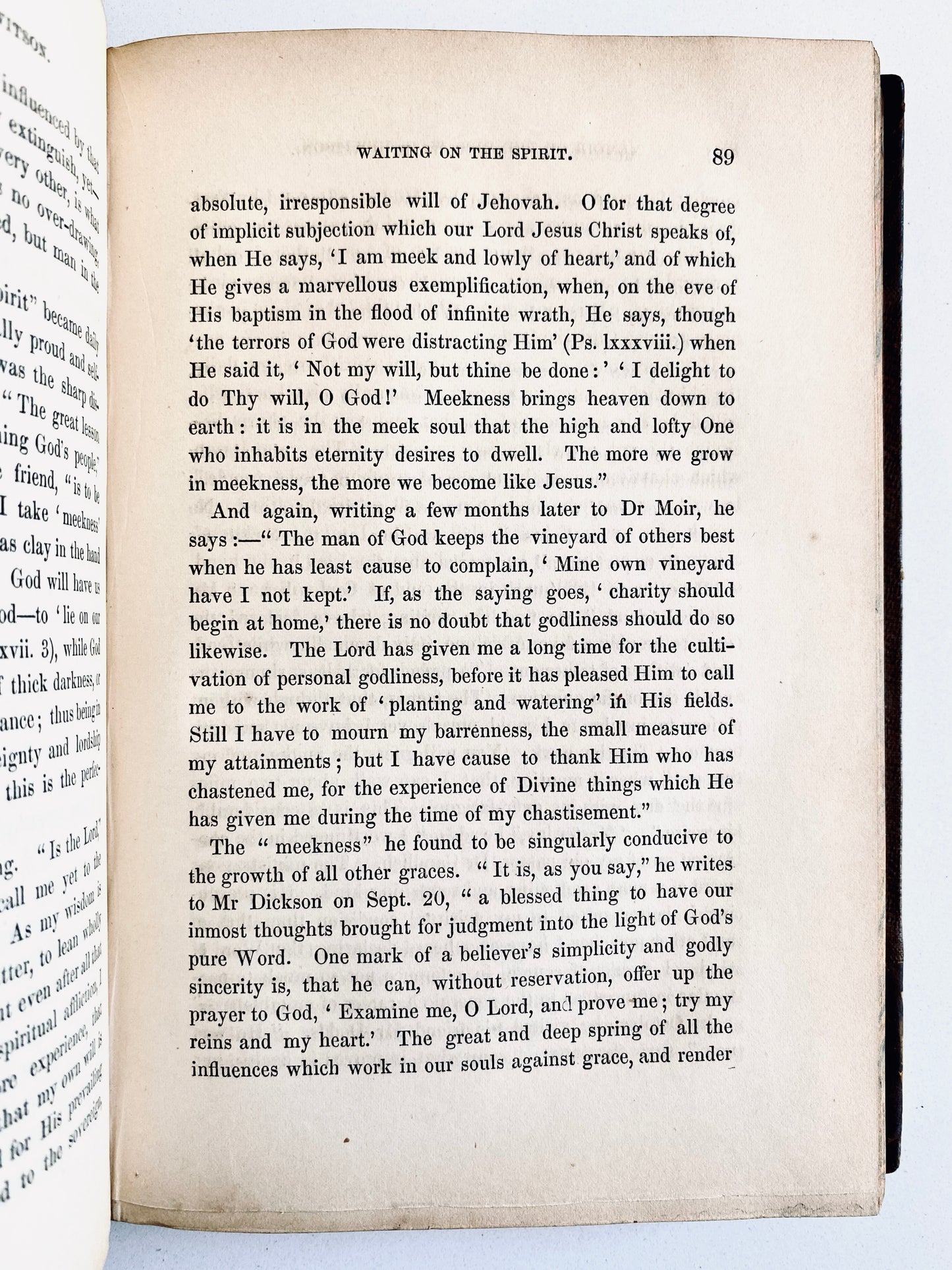 1855 M'CHEYNE'S ASSOCIATE PASTOR. Memoir of W. H. Hewitson, Signed by William Hake - George Muller Interest