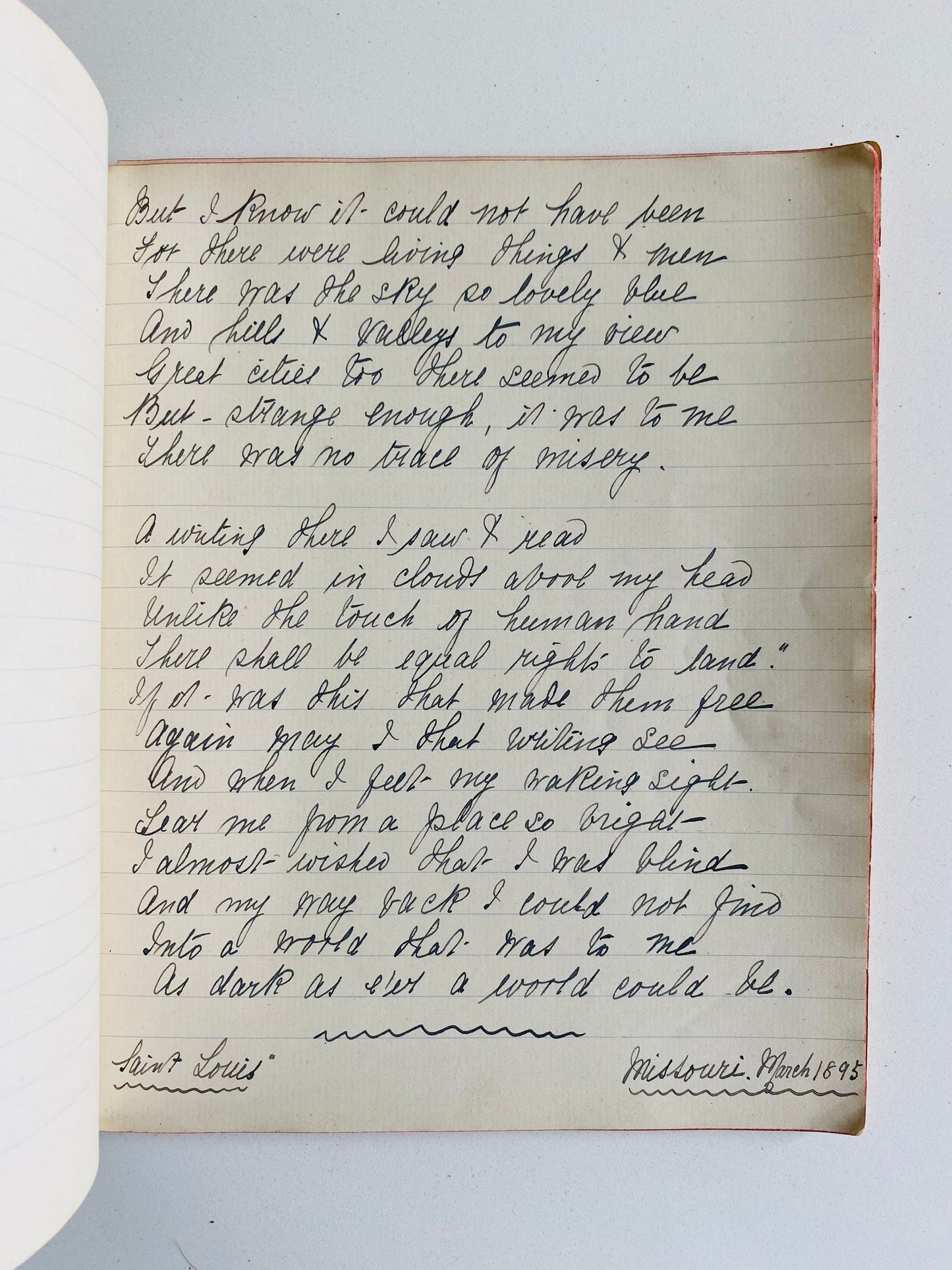 1900 ANNIE E. BROWN. Important Manuscript Commonplace Book of Influential Female Black Evangelist.