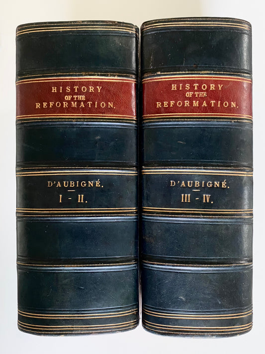 1850 J. H. MERLE D'AUBIGNE. History of the Reformation of the 16th Century. Fine Early Edition.