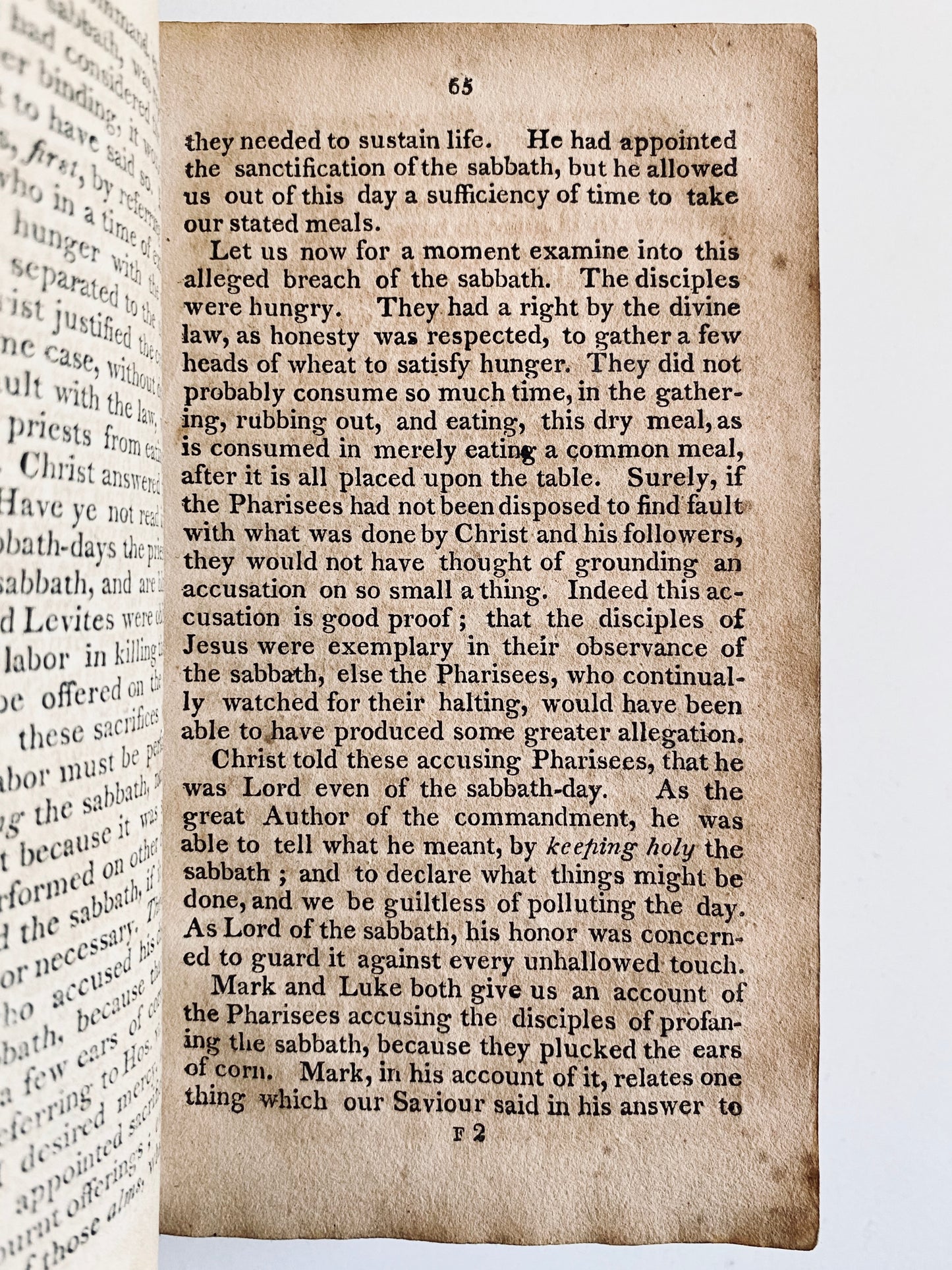 1813 SETH WILLISTON. Second Great Awakening Sermons on the Nature of the Christian Sabbath