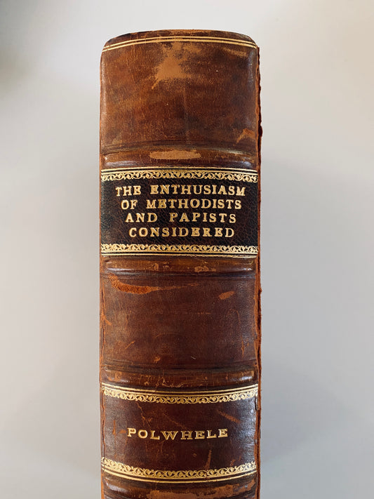 1820 GEORGE LAVINGTON. Revival & Enthusiasm Historically Considered. Jumpers, Prophets, & Miracles