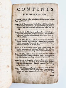 1762 WILLIAM CROOKSHANK. Sufferings of the Scottish Covenanters + Original Unpublished Great Awakening Hymn.
