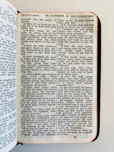 Load image into Gallery viewer, 1917 PREMILLENNIAL NEW TESTAMENT. Scarce New Testament with Eschatological Passages Emphasized.
