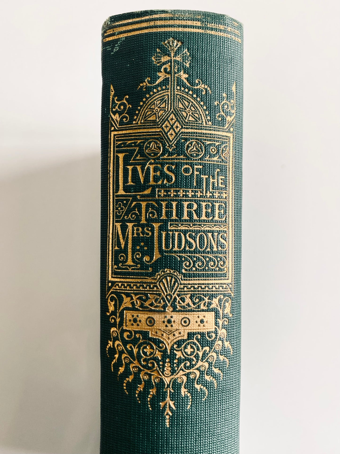 1872 ADONIRAM JUDSON &c. Lives of the Three Mrs. Judsons. First Edition. Fine Copy!