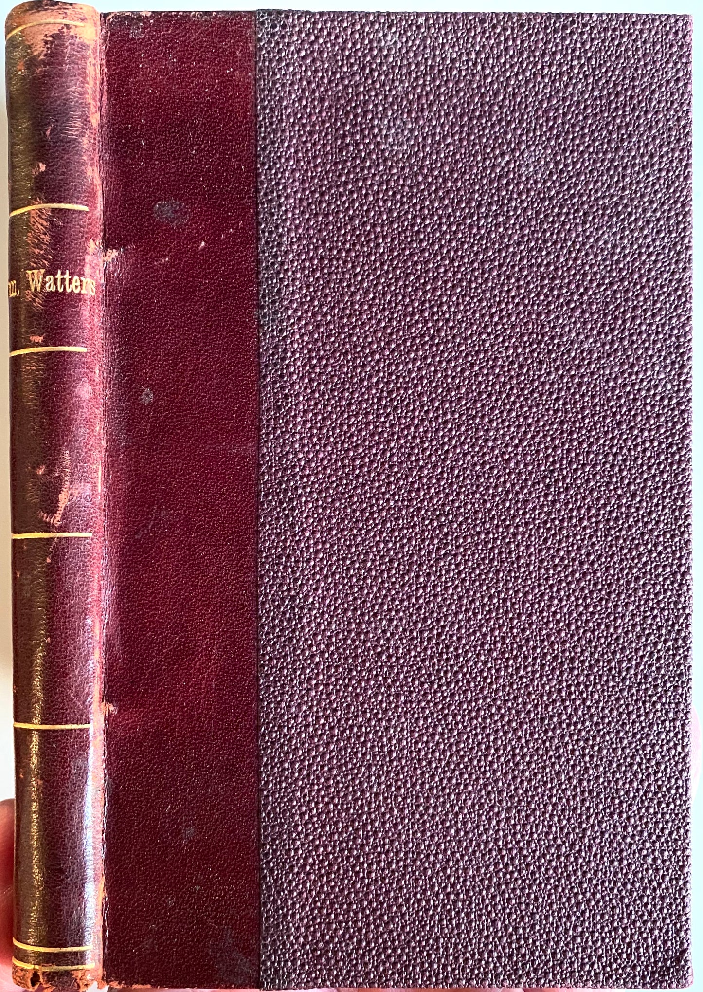 1806 WILLIAM WATTERS. The First American Methodist Circuit Rider! Very Rare!