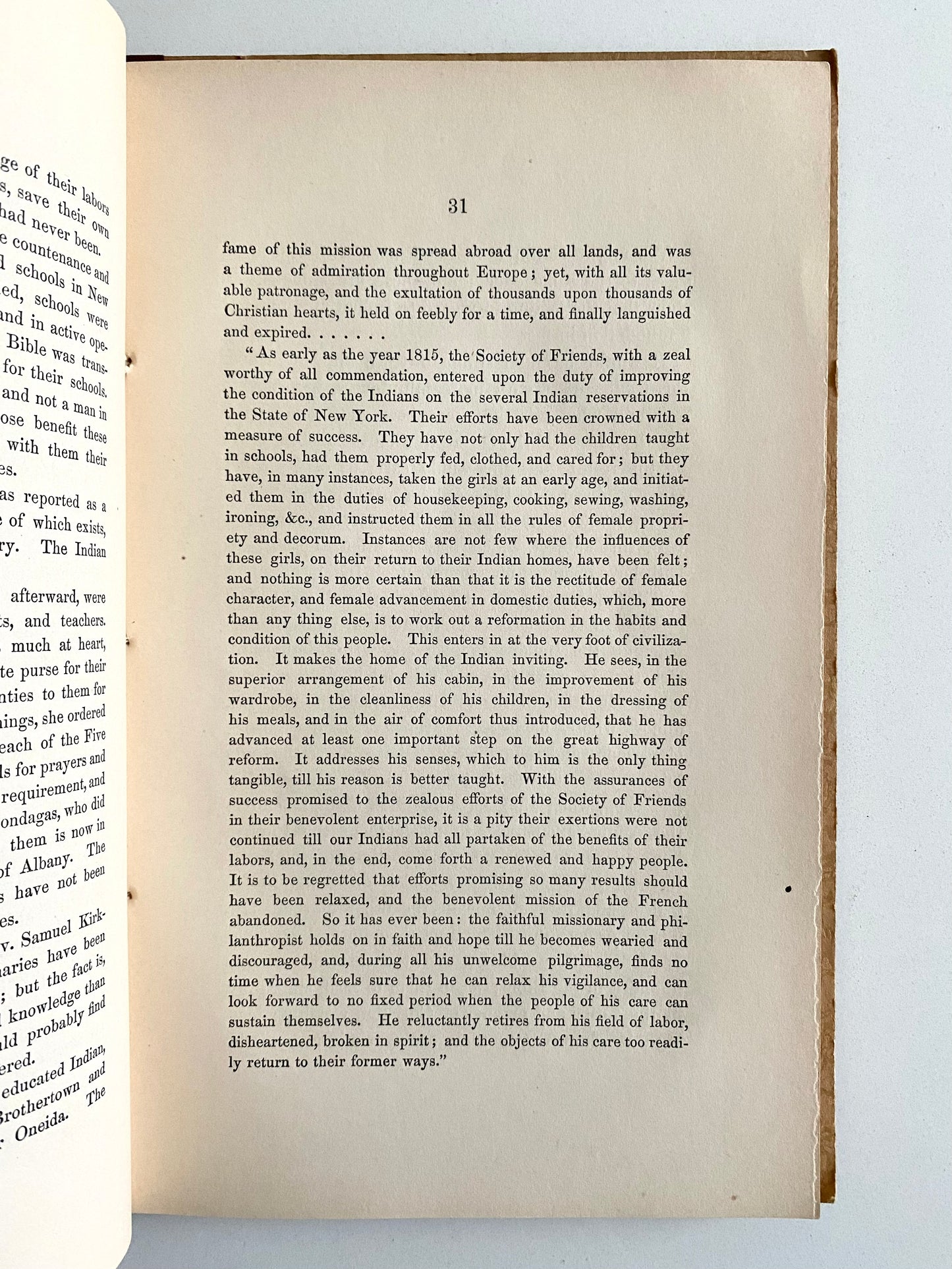 1851-1861 NATIVE AMERICAN MISSIONS. Three Lengthy Accounts of Society for Promoting Gospel among Indians of North America.