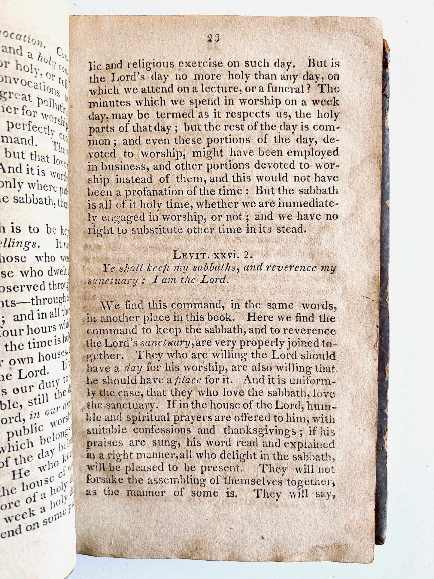 1813 SETH WILLISTON. Second Great Awakening Sermons on the Nature of the Christian Sabbath