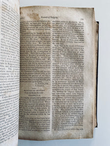1821 REVIVALS OF RELIGION. Religious Intelligencer - Second Great Awakening & Missionary Revival Material.