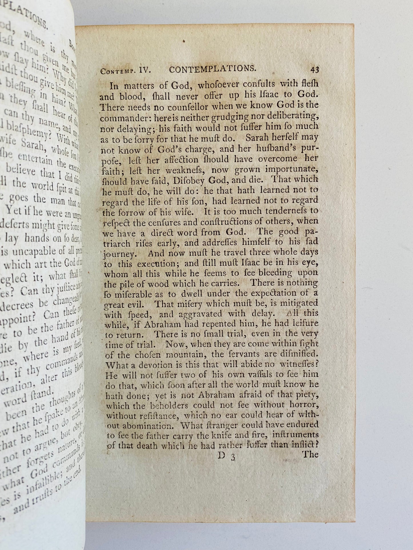 1796 JOSEPH HALL. Contemplations on Historical Passages of Scripture. Spurgeon Recommends!