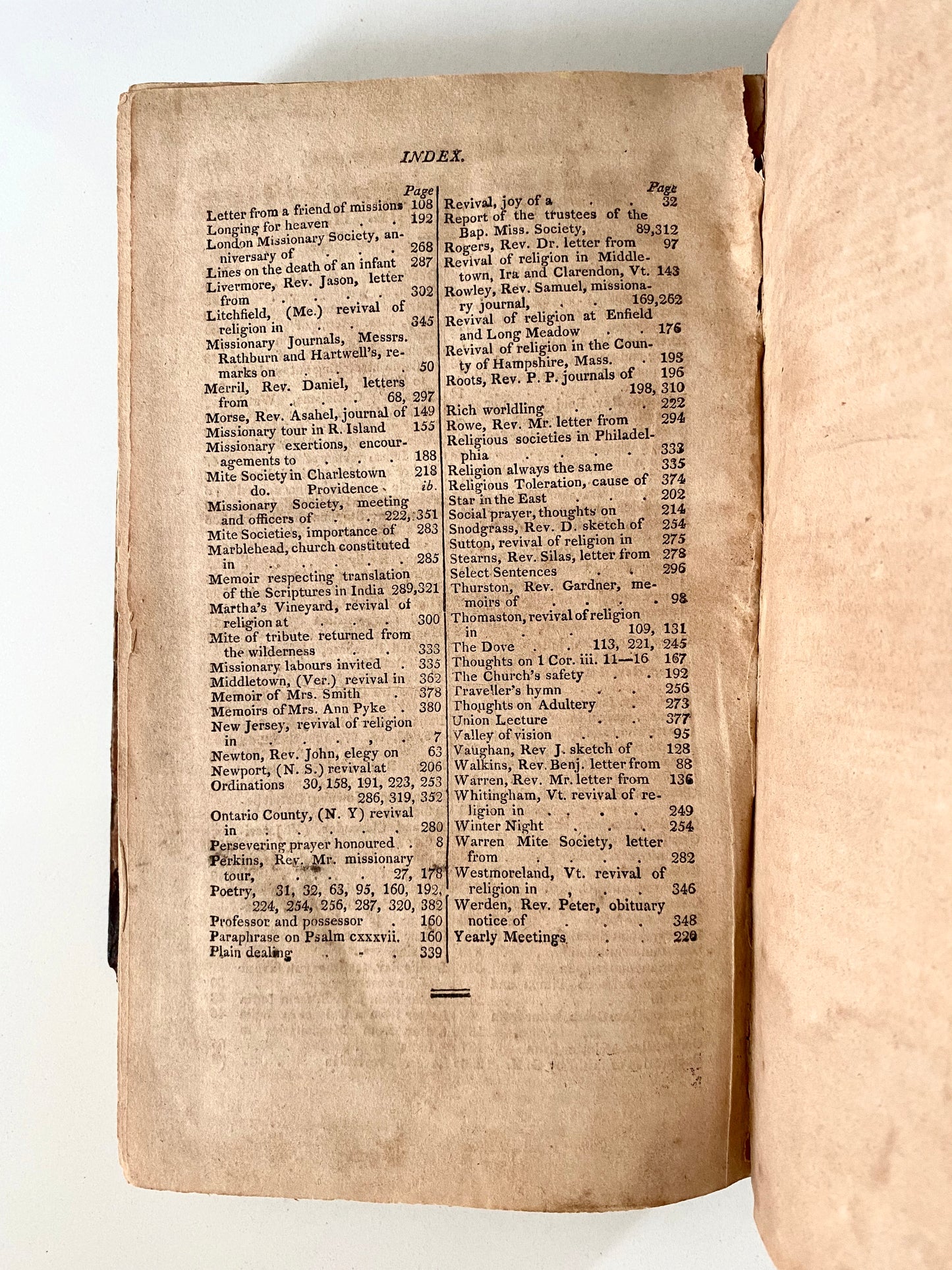 1808 MASSACHUSETTS BAPTIST MISSIONARY MAG. Rare on Missions, Revivals, William Carey, Black Baptist Churches &c