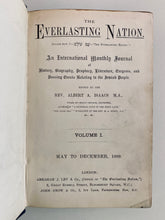 Load image into Gallery viewer, 1889 ALBERT ISAACS. The Everlasting Nation. A Magazine Dedicated to Jewish Missions. Rare.