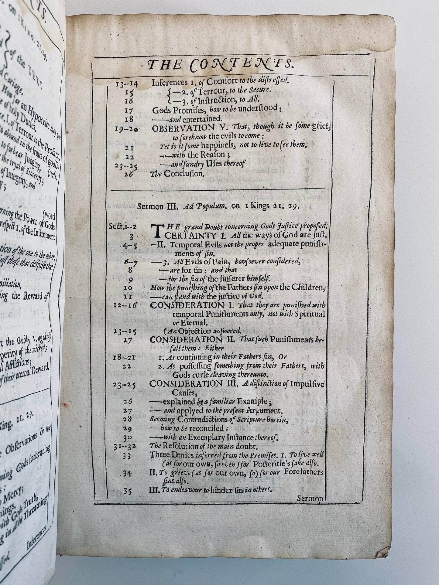 1657 ROBERT SANDERSON 34 Sermons - Important Christian Ethicist of 17th Century - Great Provenance