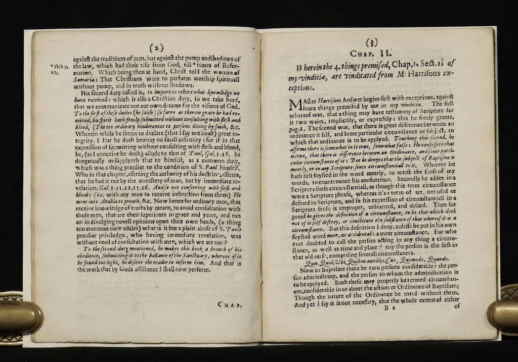 1647 JOHN GEREE. Response to Baptist, John Tombes' Criticisms of Infant Baptism. Rare!