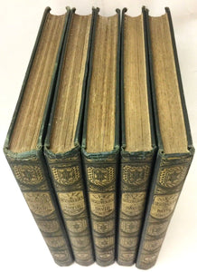 1877 David Livingstone. The Pictorial Life of David Livingstone inn 5 Volumes.