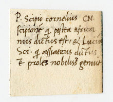 Load image into Gallery viewer, 1540 PHILIP MELANCHTHON. Original Handwritten Manuscript Fragment - Finely Provenanced!