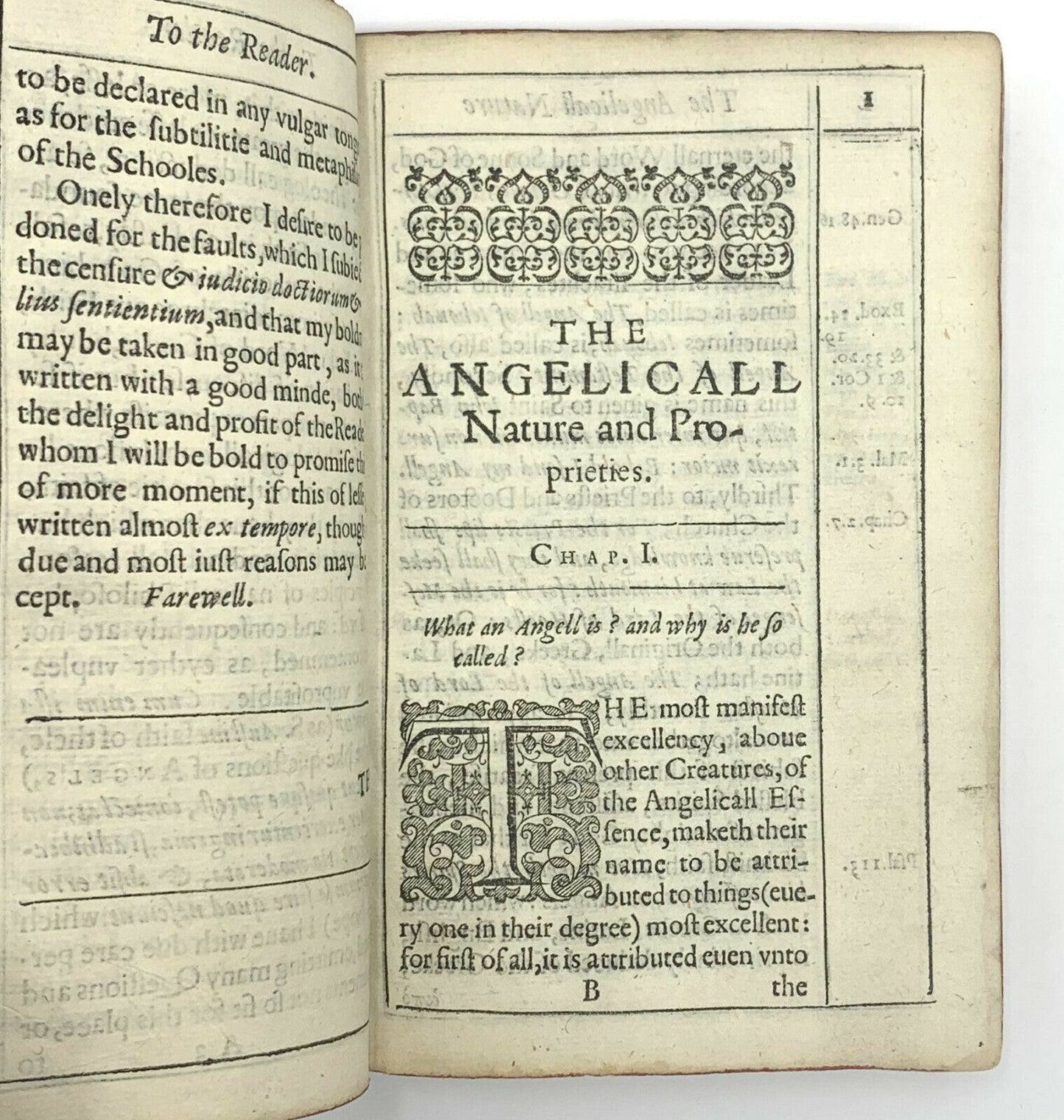 1613 JOHN  SALKELD. Treatise of Angels, Demons, and the Devil. Dedicated to King James I