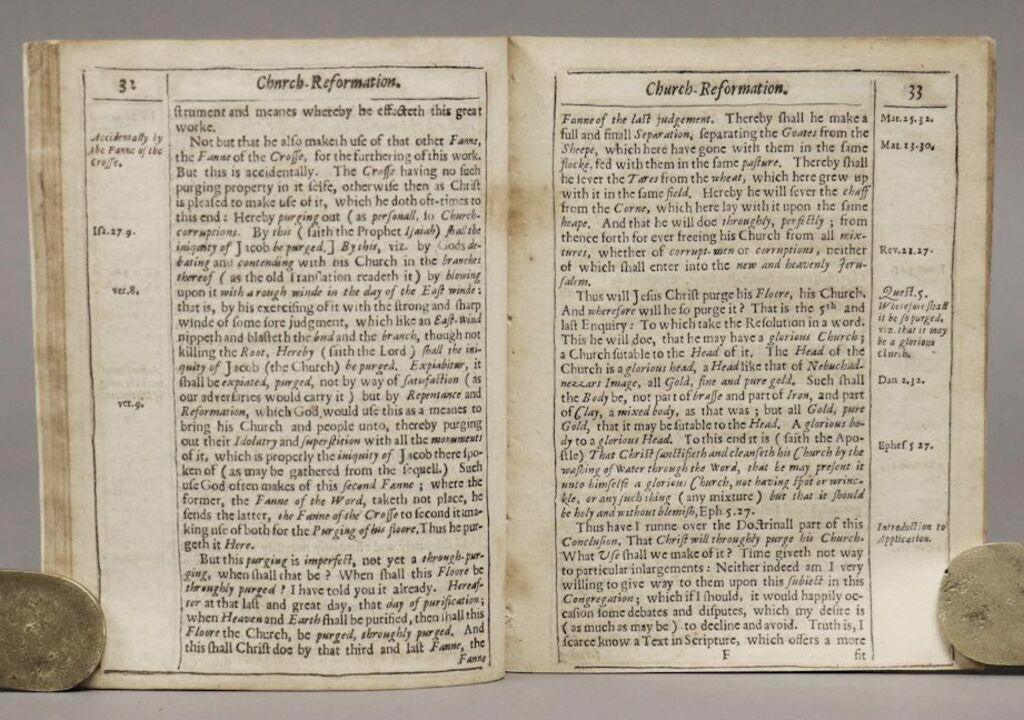 1643 JOHN BRINSLEY. Important "Great Migration" Provenance Puritan on Religious Liberty and Christian Abuses of Political Power.