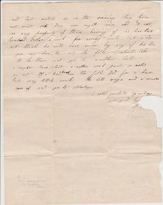 1842 BOSTON REVIVAL. Unpublished Letter Re: Elder Jacob Knapp, Baptist Revivalist. People Acting Insane!